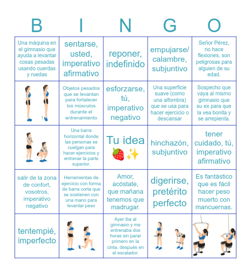 Repaso Repasito Bingo Card