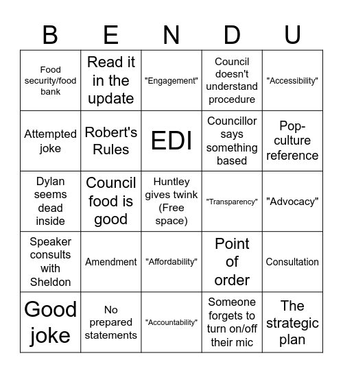 AMS Bingo 2025/2026 Bingo Card