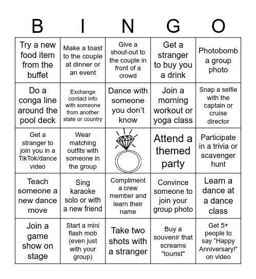 #MEETTHEJOJOS BINGO Card