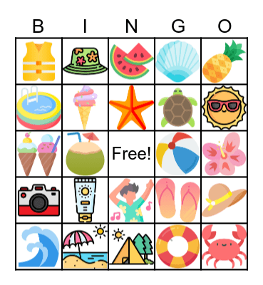 CAMP SPARK BINGO Card