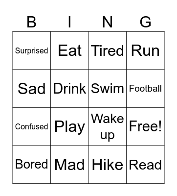 Summer Fun! Bingo Card