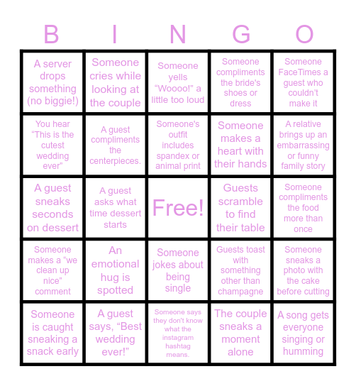 #FromSeongsuToIDo Bingo Card