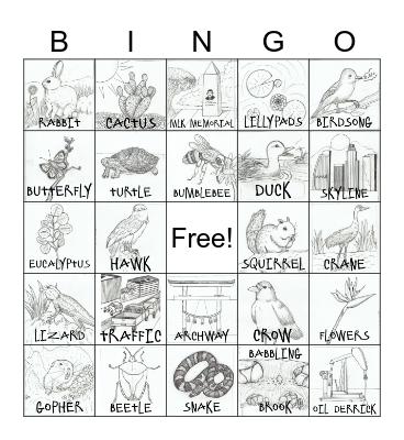YMCA DIGITAL DETOX Bingo Card