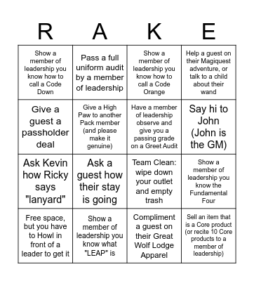 Happy Bingo Day Bingo Card