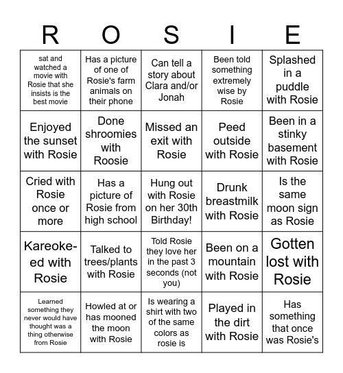 Find Some Who Has............ Bingo Card