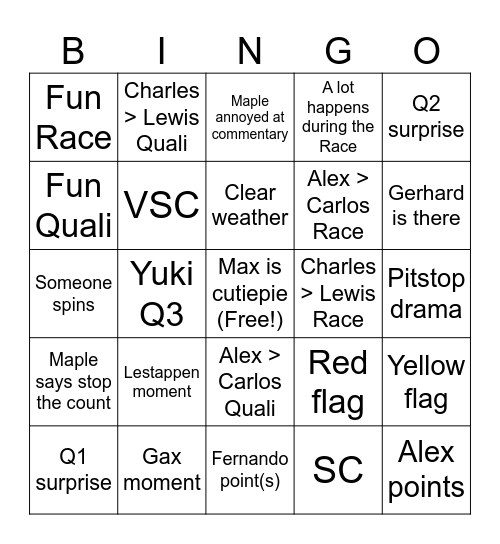AUSTRIA Bingo Card
