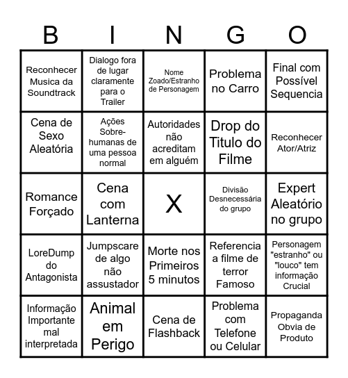 Canoas Mist Bingo Card