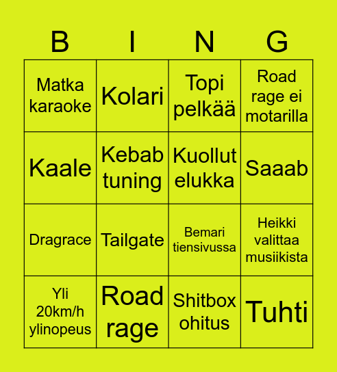Matka binog Bingo Card