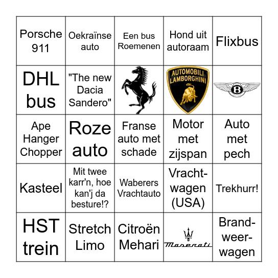 Autobingo BR Bingo Card