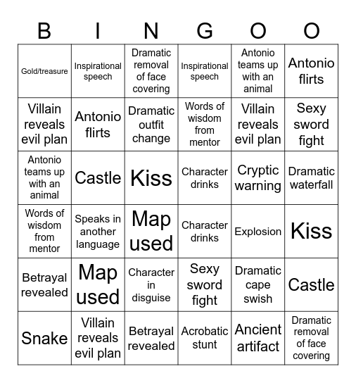 BANDERAS BINGO Card