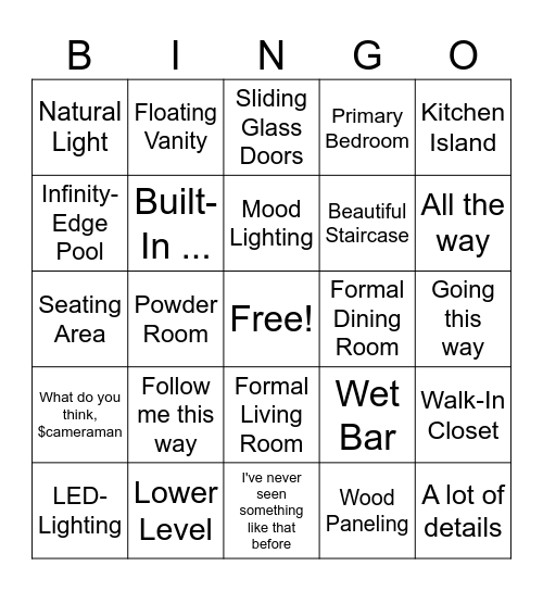 Enes Bingo Card