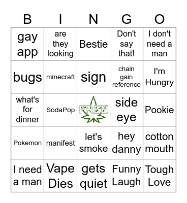 5286341942 Bingo Card