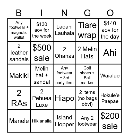 AOV GAME! lock in team! Bingo Card
