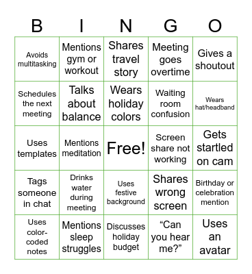 PestSense Bingo Card