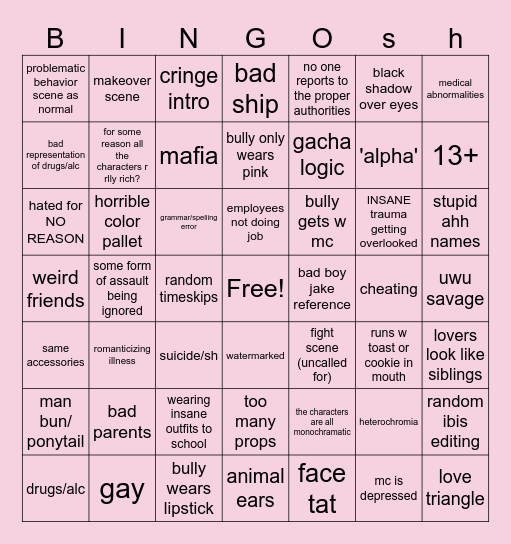 gacha bingo Card
