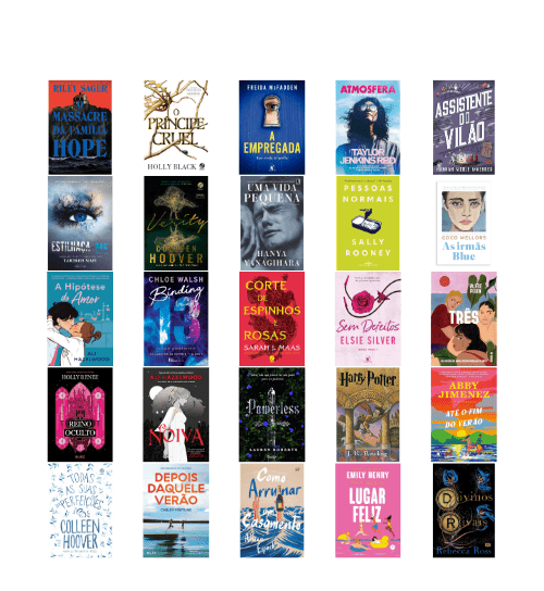 Dear Diary Bookclub Bingo Card