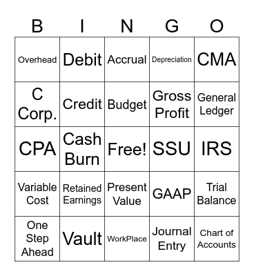 ArcLedge Bingo Card