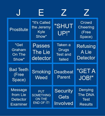 Kyle Bingo Card