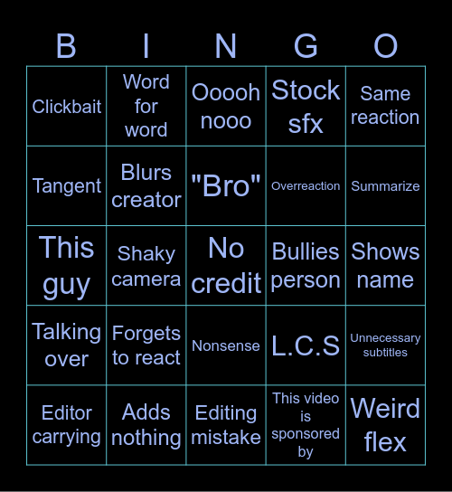 React Bingo Card