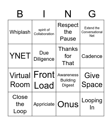 DNR Guys Dumb Phrases Bingo Card