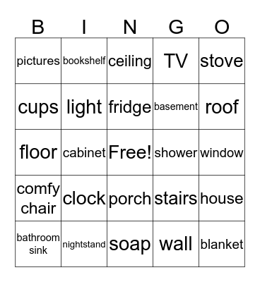 La Casa Bingo Card