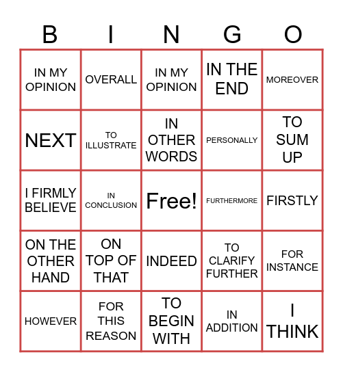 COHESIVE DEVICES BINGO Card