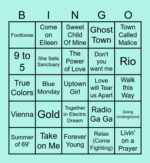 My Bingo Card