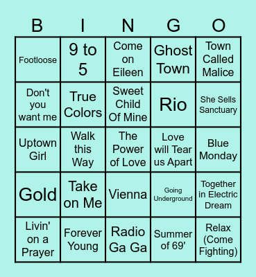 My Bingo Card