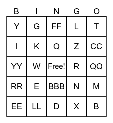 MUSICAL SONG TITLES Bingo Card