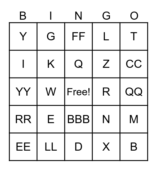 MUSICAL SONG TITLES Bingo Card