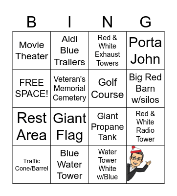 "Ready to Go" Bingo Card