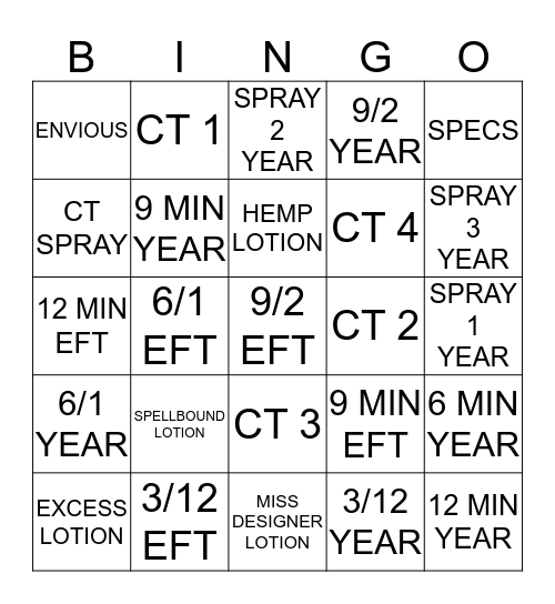 ZOOM TAN BINGO FULTON Bingo Card