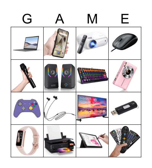 BINGO GAME Bingo Card