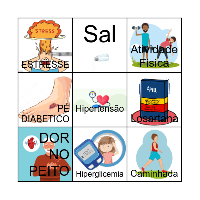 HIPERDIA Bingo Card