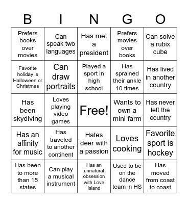 SS GTKY July Bingo Card