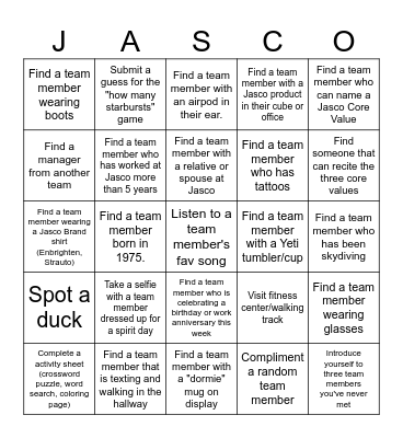 Cheers to 50 Years Bingo Card