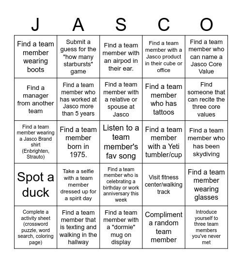 Cheers to 50 Years Bingo Card