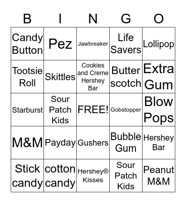 JASMINE SLUMBER PARTY Bingo Card