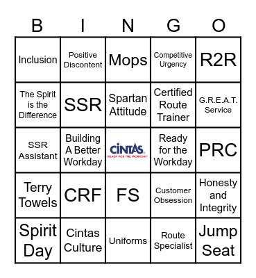 035M Bingo Card