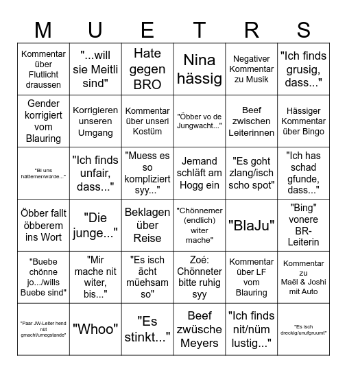 Jusoblatag Hogg Bingo Card