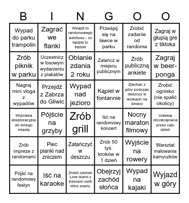 Summer 2025 - PL Bingo Card