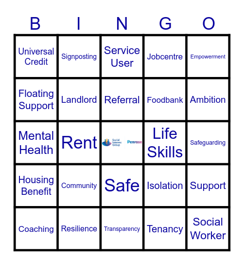 Synergy Brent Bingo Card
