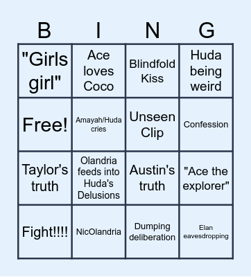 LI S7: MOVIE NIGHT Bingo Card