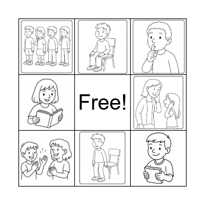 Bingo class 1 Bingo Card