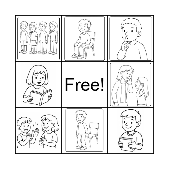 Bingo class 1 Bingo Card