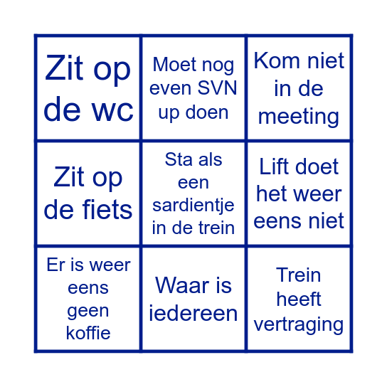 Copernica Bingo Card