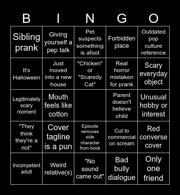 GooseBingo Card