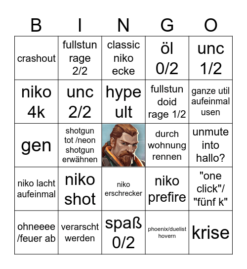nikobingo Card