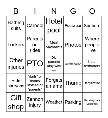 Mya Meetup Questions Bingo Card