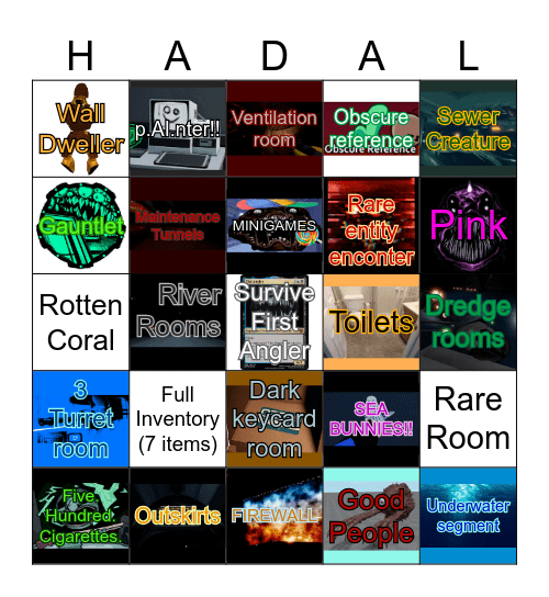 Pressure Bingo (jpegs included) Bingo Card